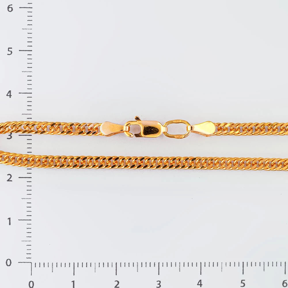 Браслет из красного золота 585 пробы