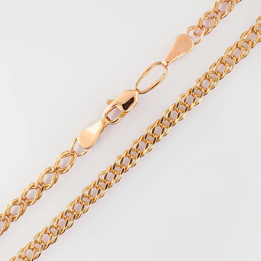 Браслет из красного золота 585 пробы