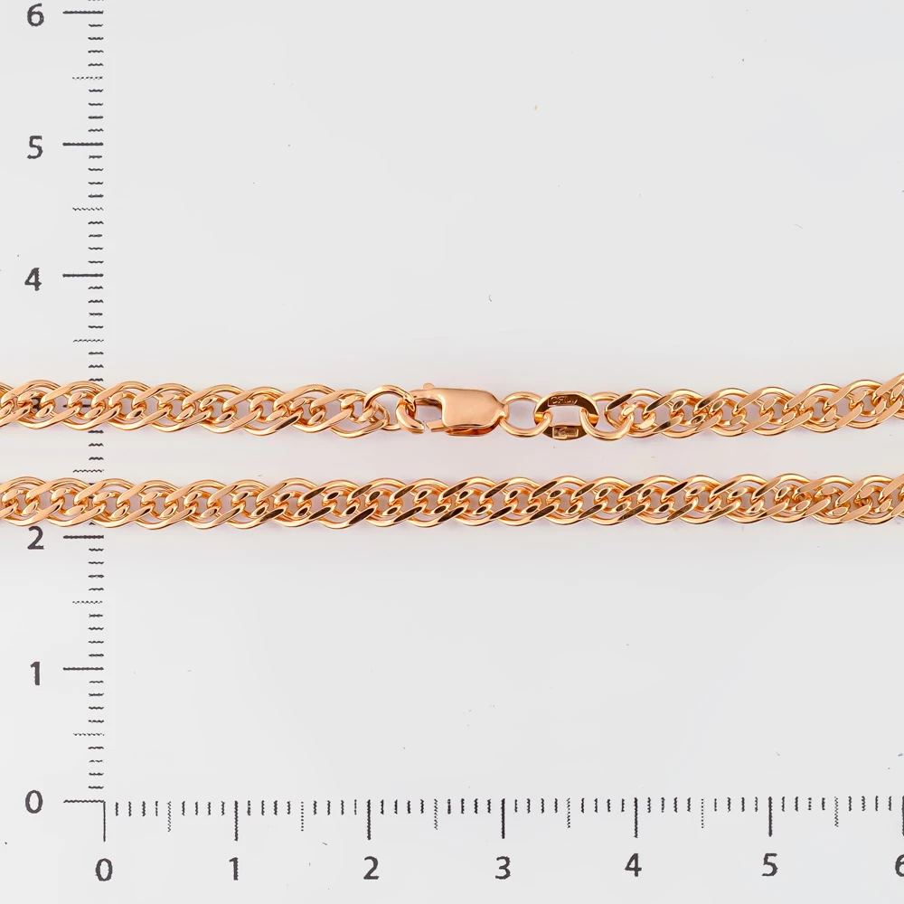 Браслет из красного золота 585 пробы