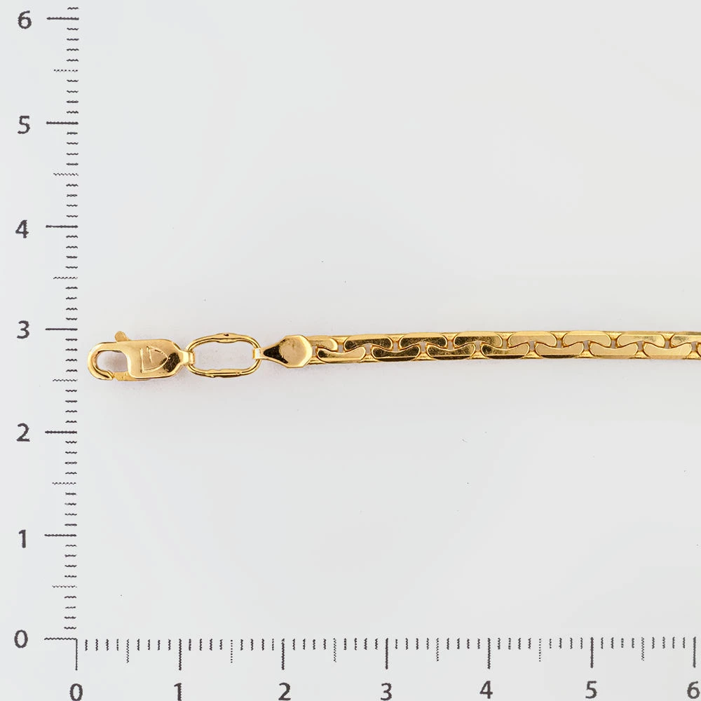 Браслет из желтого золота 585 пробы