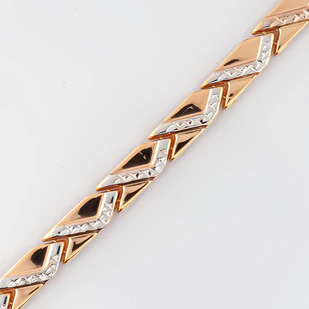 Браслет из красного золота 585 пробы