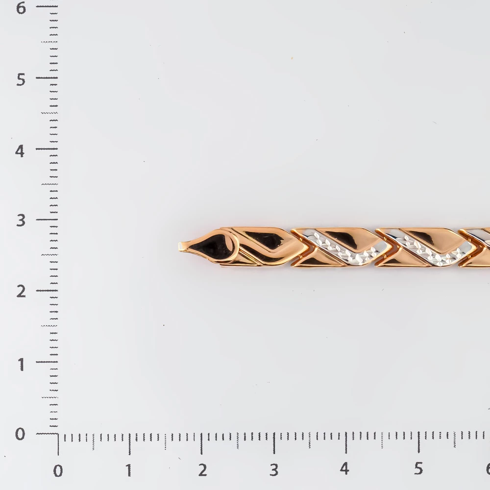 Браслет из красного золота 585 пробы