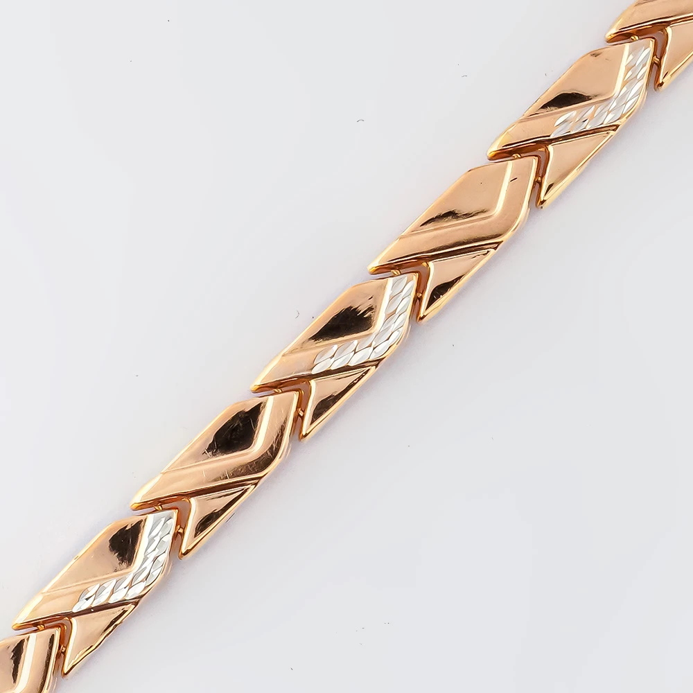 Браслет из красного золота 585 пробы