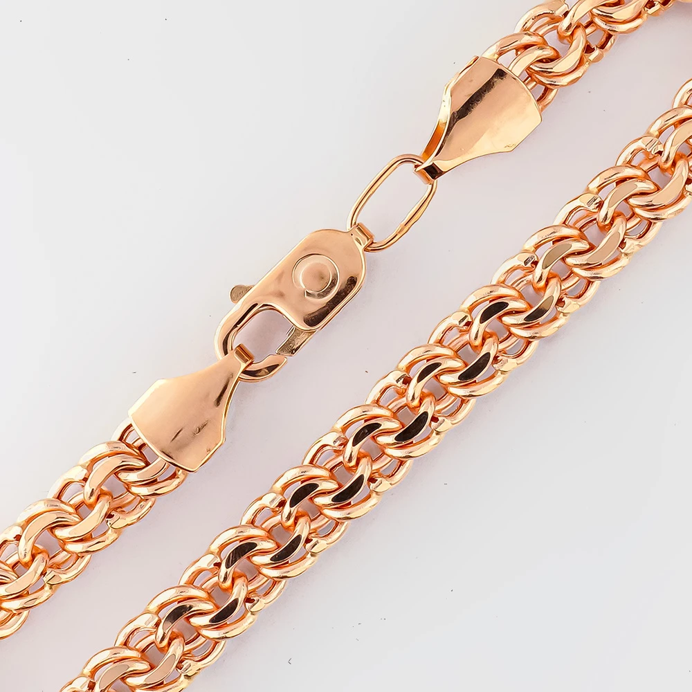 Браслет из красного золота 585 пробы