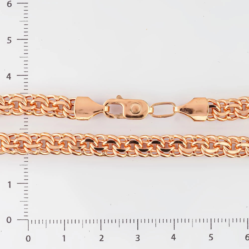 Браслет из красного золота 585 пробы