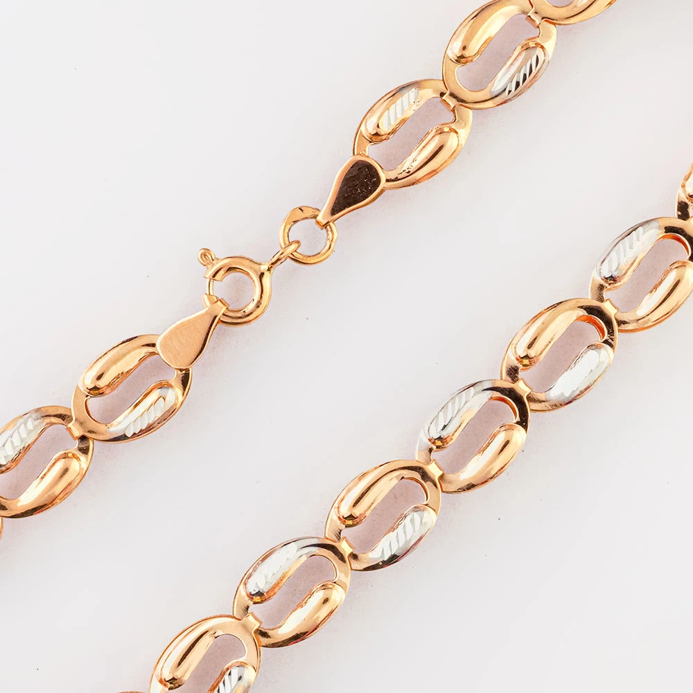 Браслет из красного золота 585 пробы