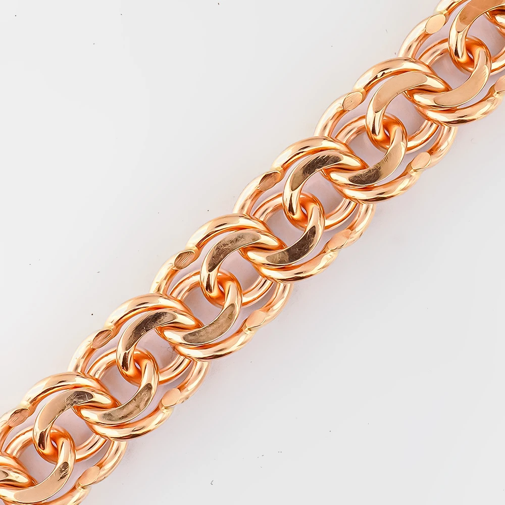 Браслет из красного золота 585 пробы