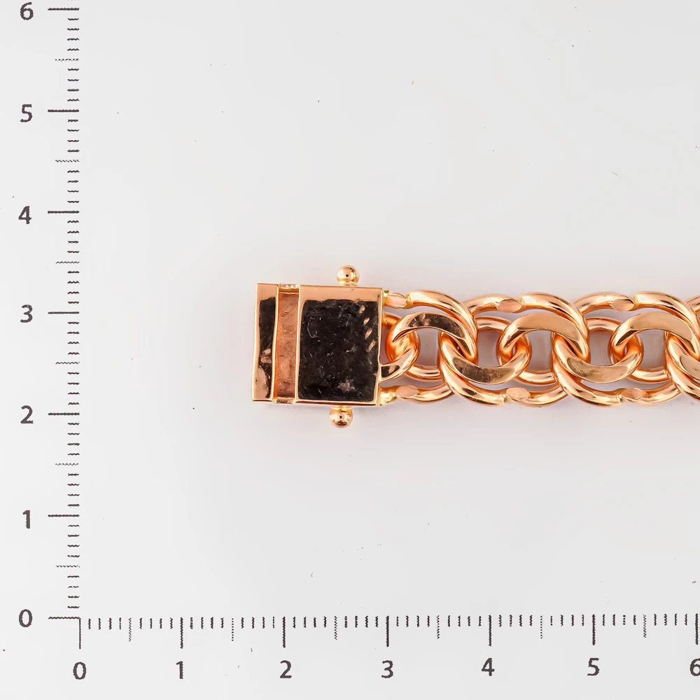 Браслет из красного золота 585 пробы