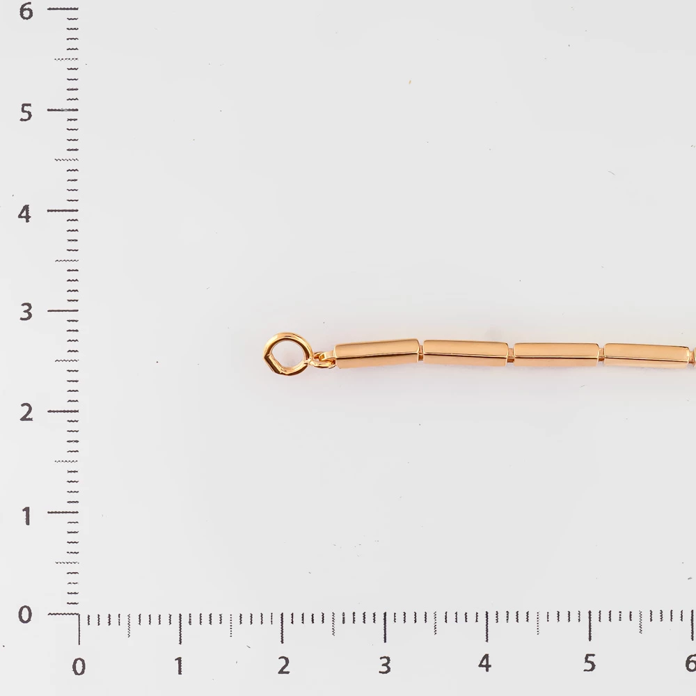 Браслет из красного золота 585 пробы