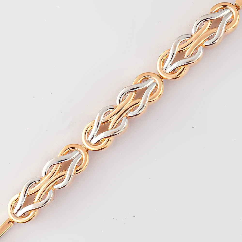 Браслет из красного золота 585 пробы