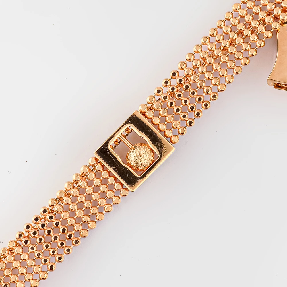 Браслет из красного золота 585 пробы