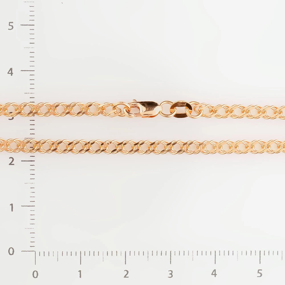 Браслет из красного золота 585 пробы