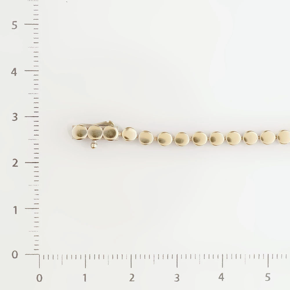 Браслет с бриллиантом из белого золота 585 пробы