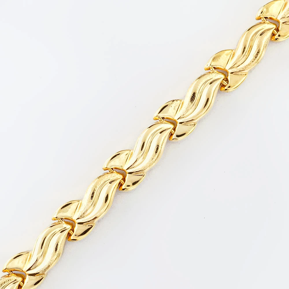 Браслет из желтого золота 585 пробы