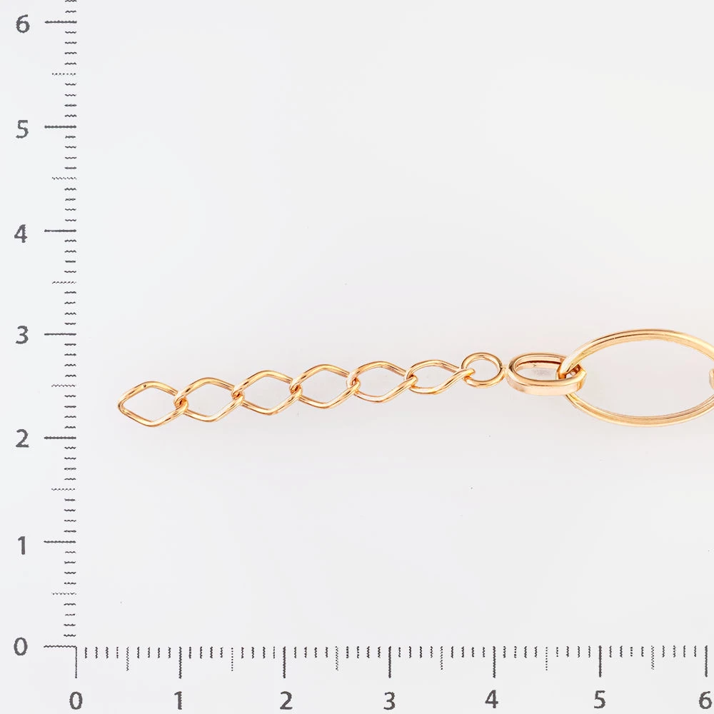 Браслет из красного золота 585 пробы