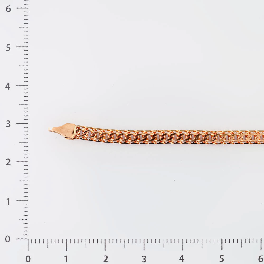 Браслет из красного золота 585 пробы