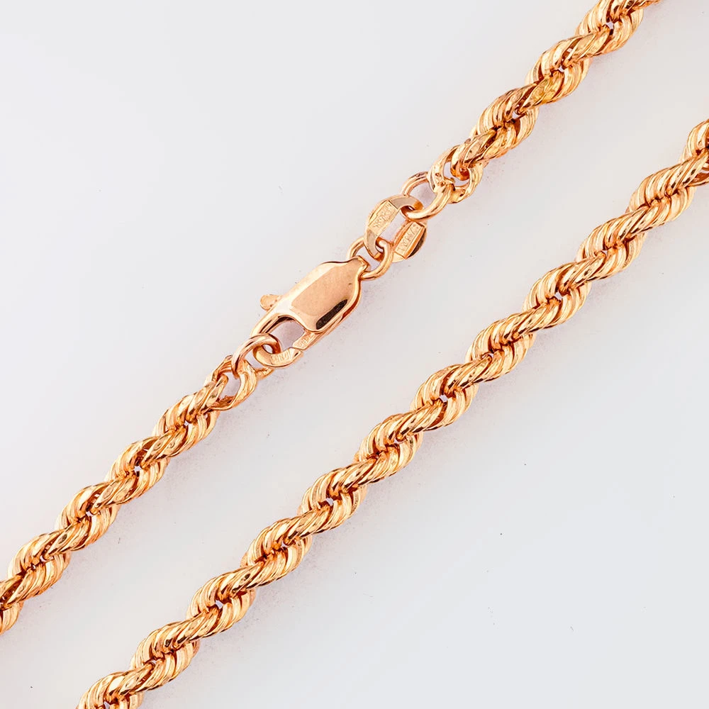 Браслет из красного золота 585 пробы