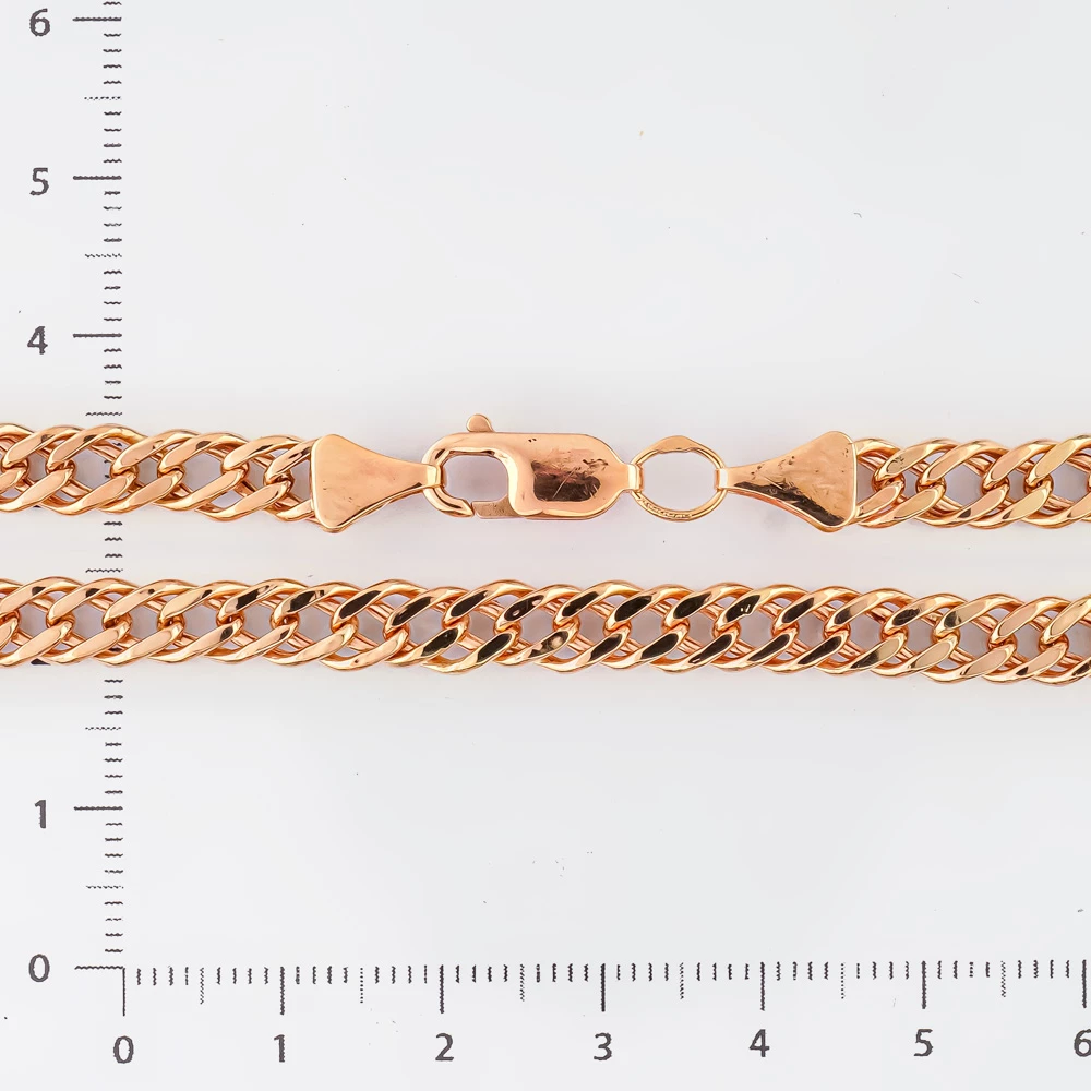 Браслет из красного золота 375 пробы