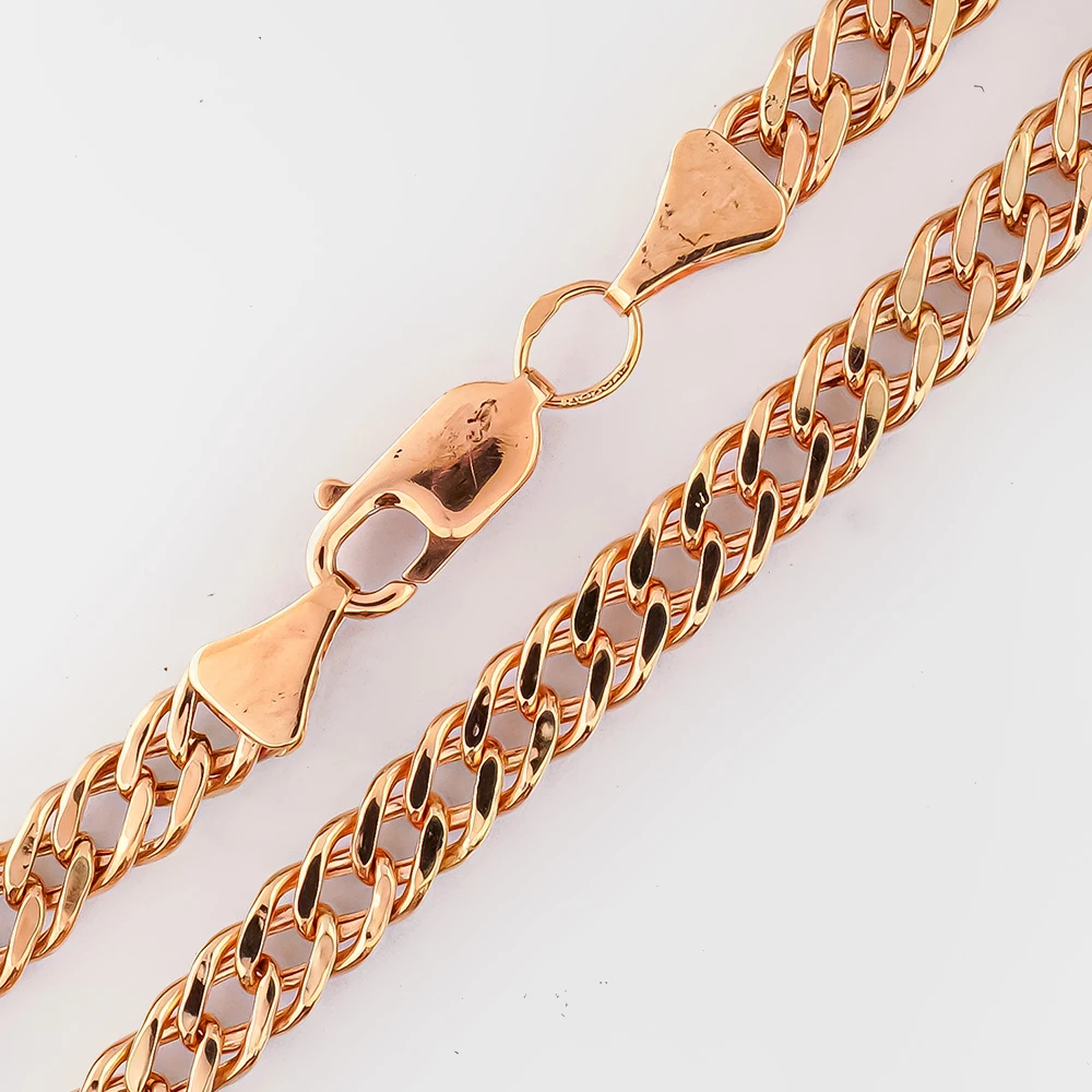 Браслет из красного золота 375 пробы