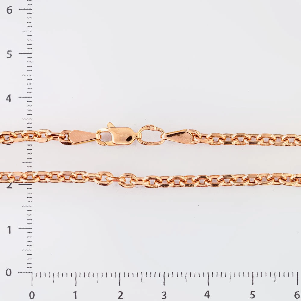 Браслет из красного золота 585 пробы