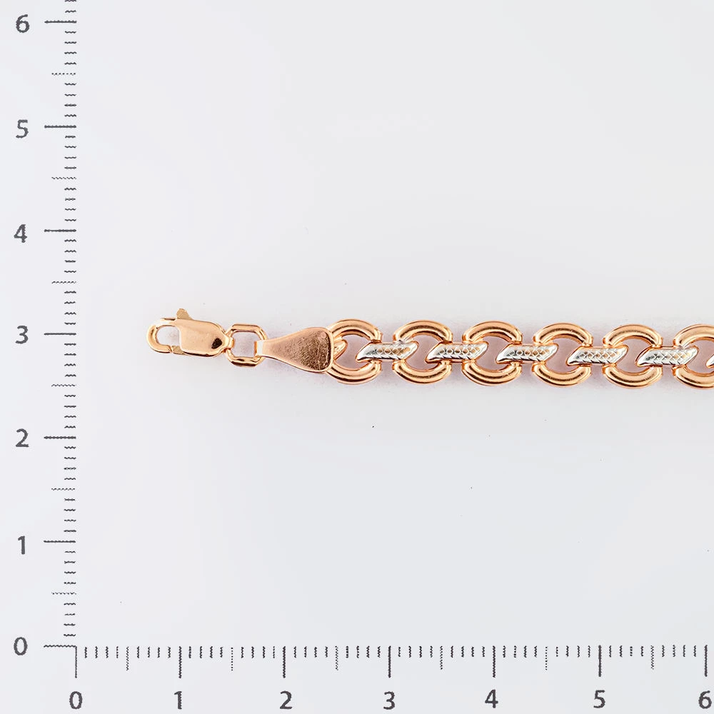 Браслет из красного золота 585 пробы