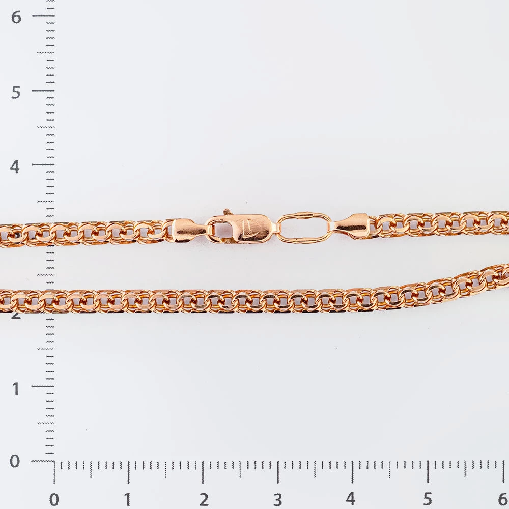 Браслет из красного золота 375 пробы