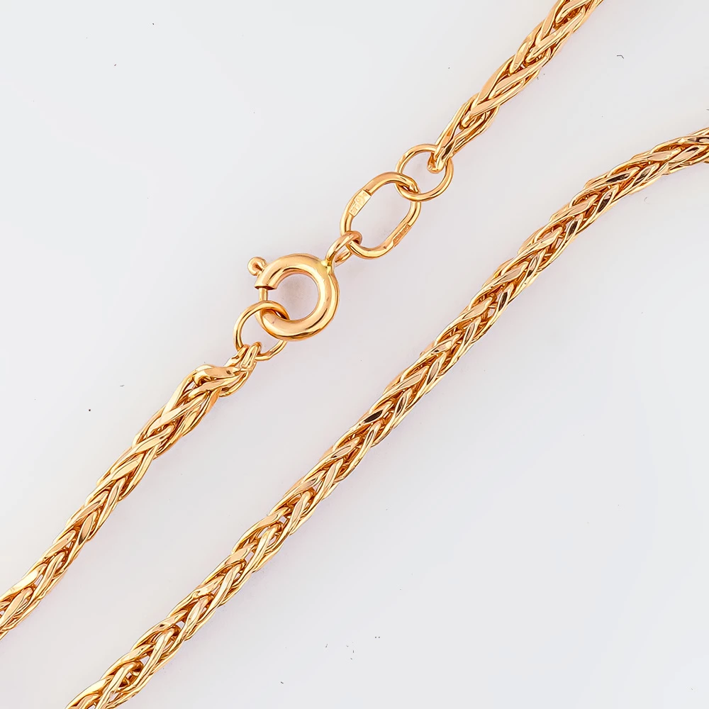 Браслет из красного золота 585 пробы