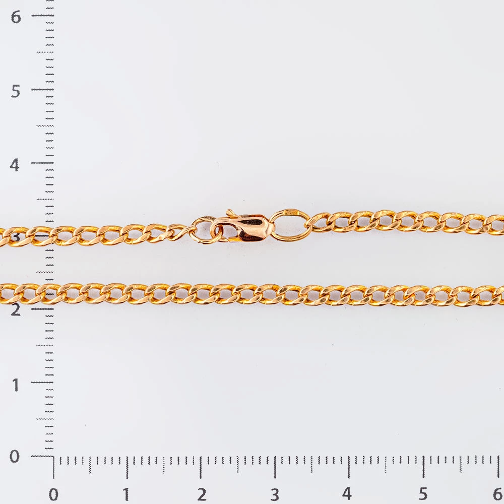 Браслет из красного золота 585 пробы