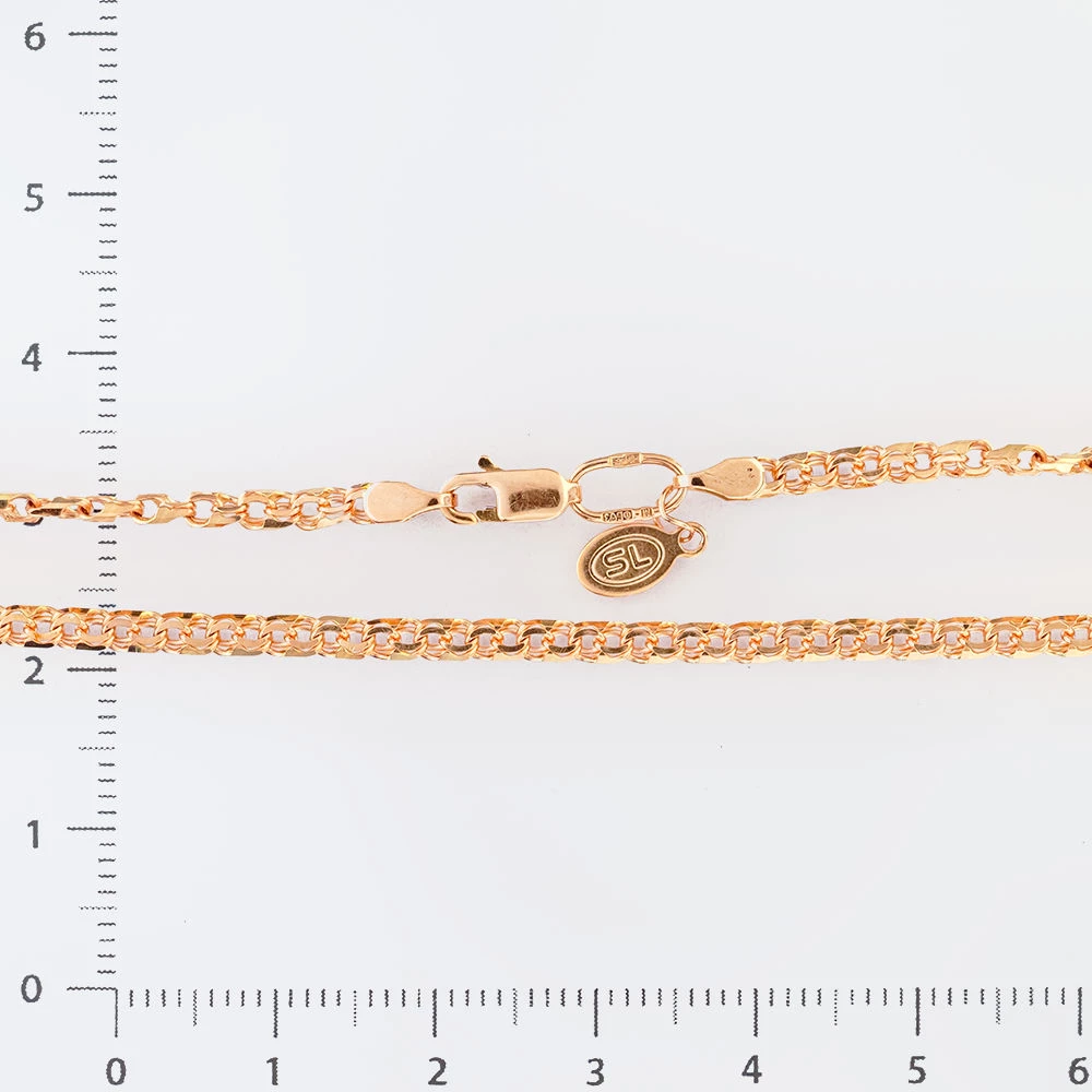 Браслет из красного золота 585 пробы