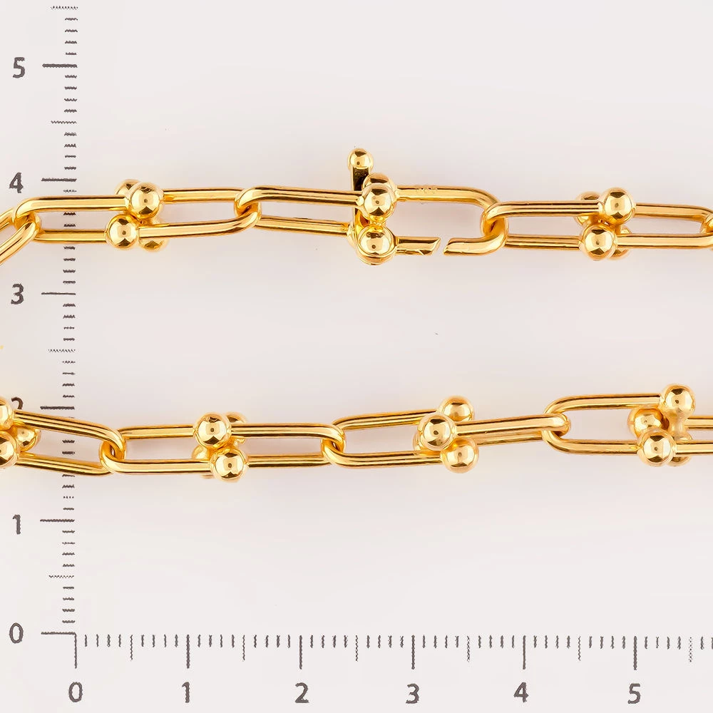 Браслет из желтого золота 585 пробы