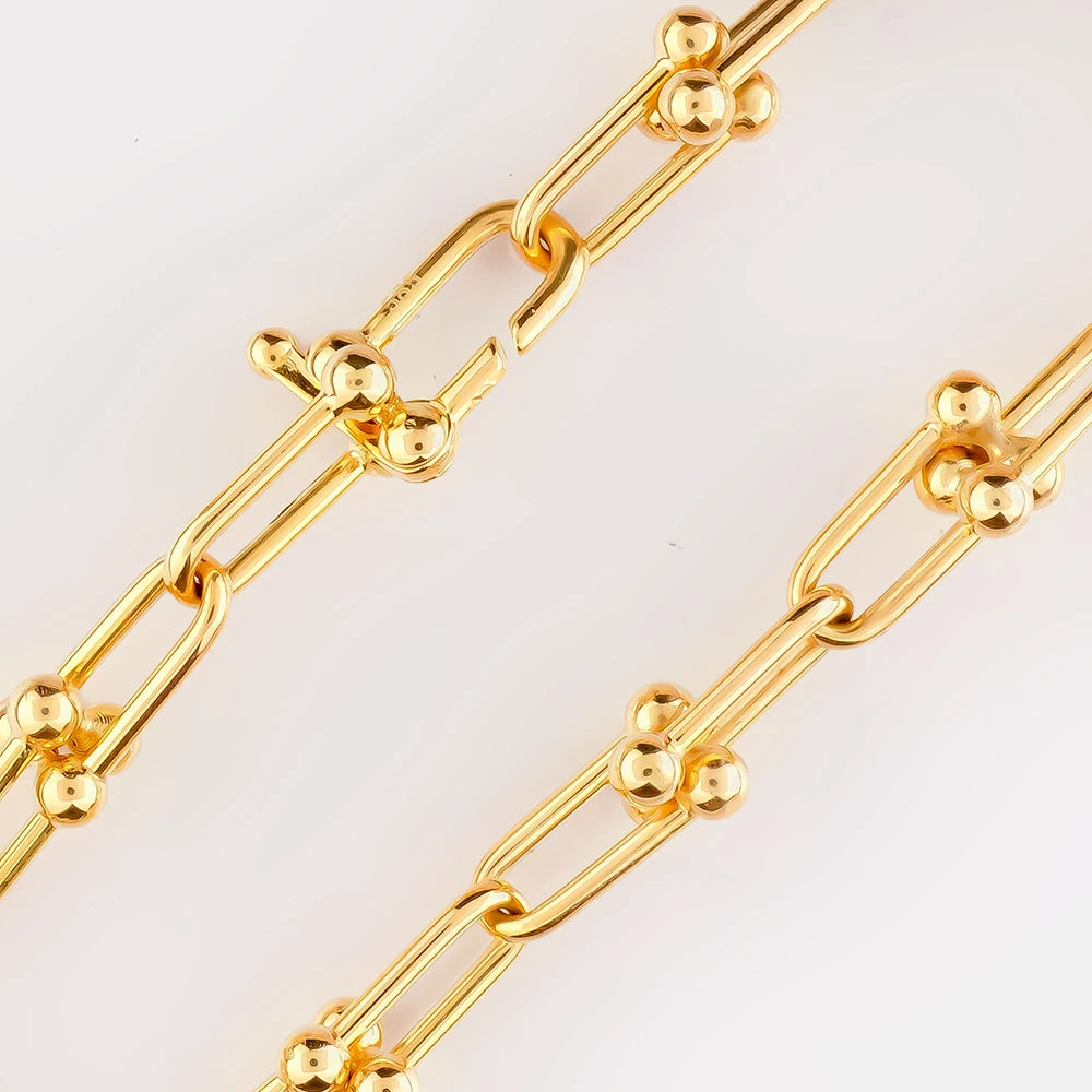 Браслет из желтого золота 585 пробы