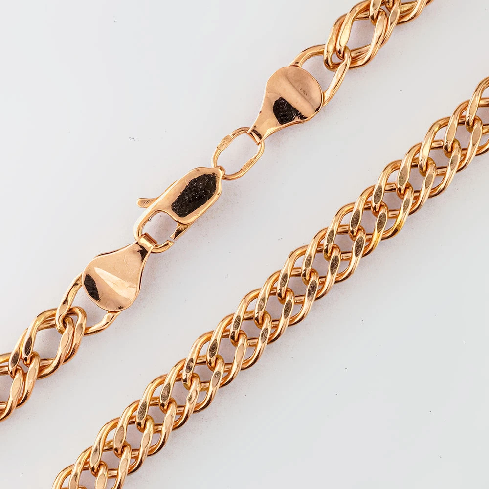 Браслет из красного золота 585 пробы