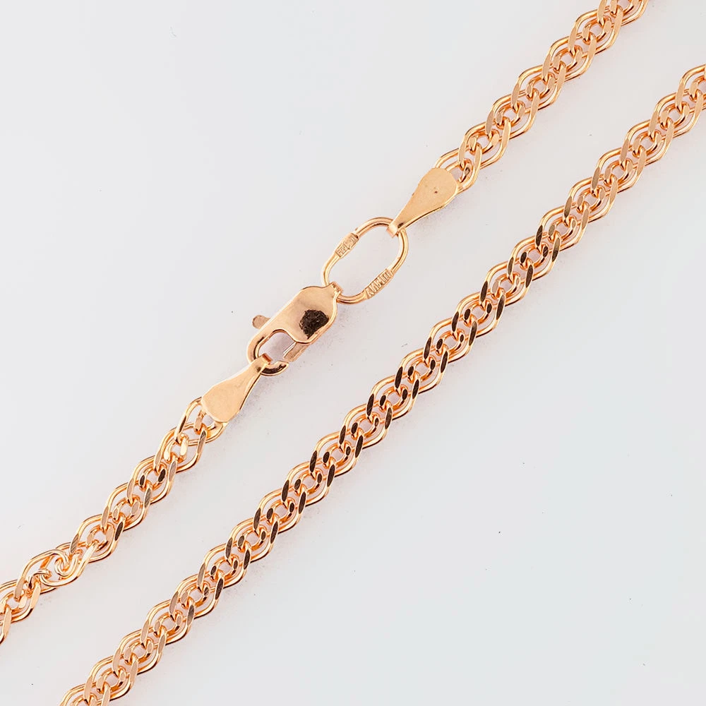 Браслет из красного золота 585 пробы