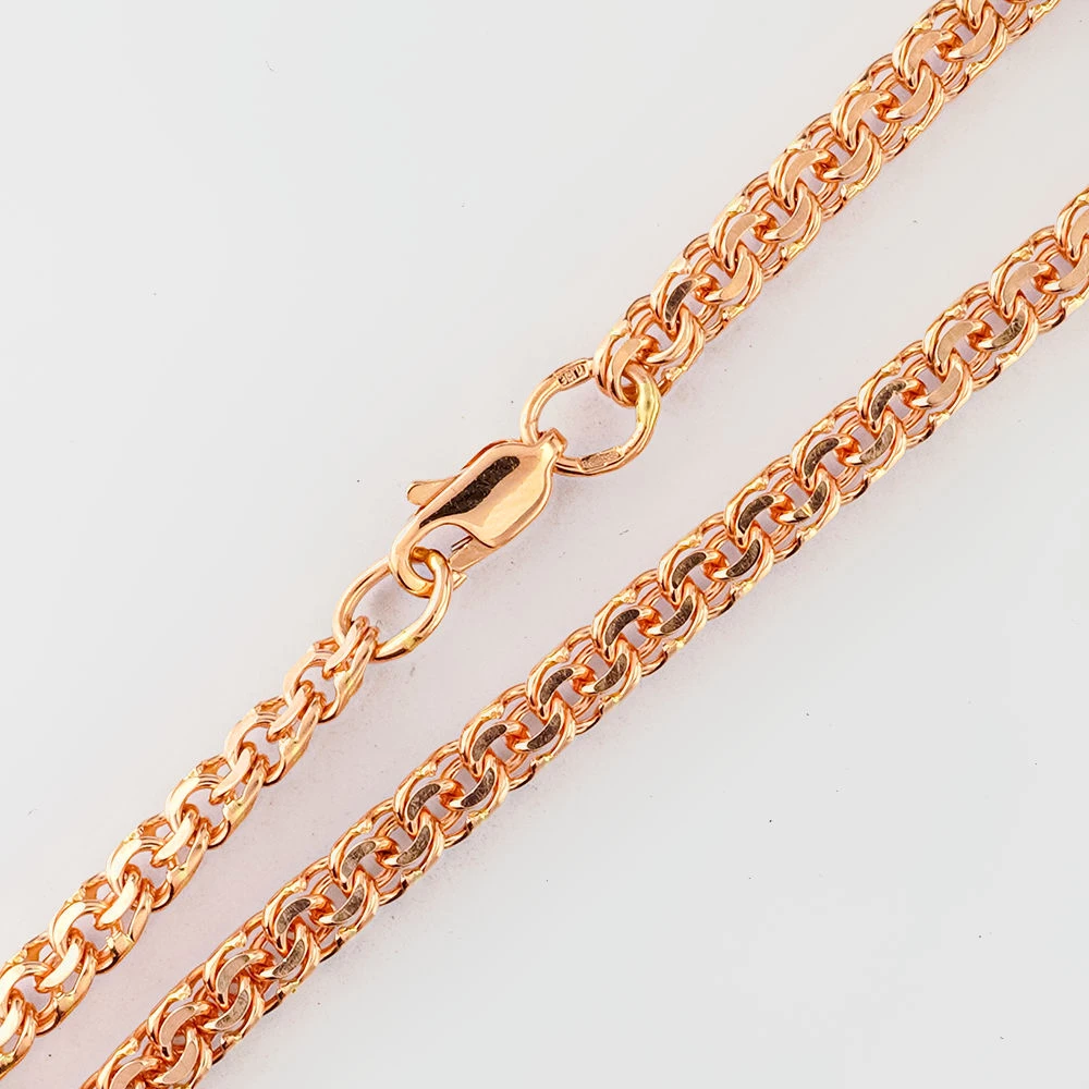 Браслет из красного золота 585 пробы