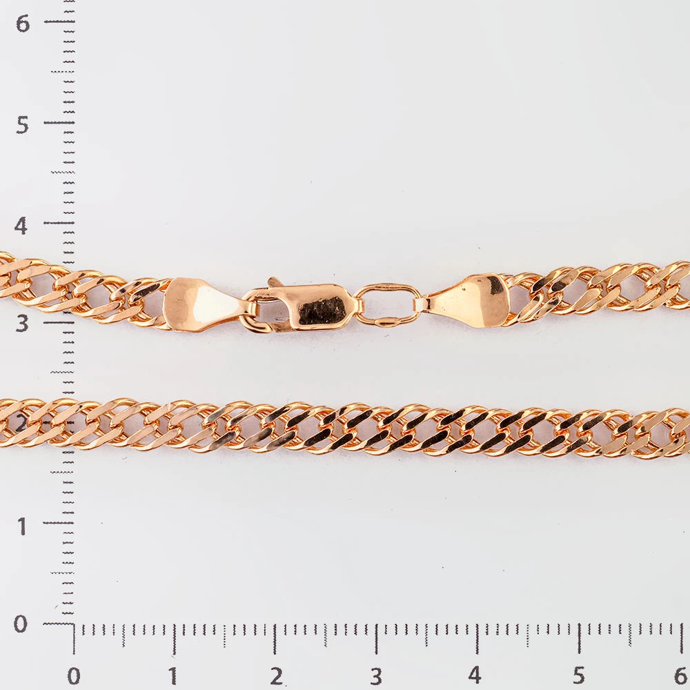 Браслет из красного золота 585 пробы