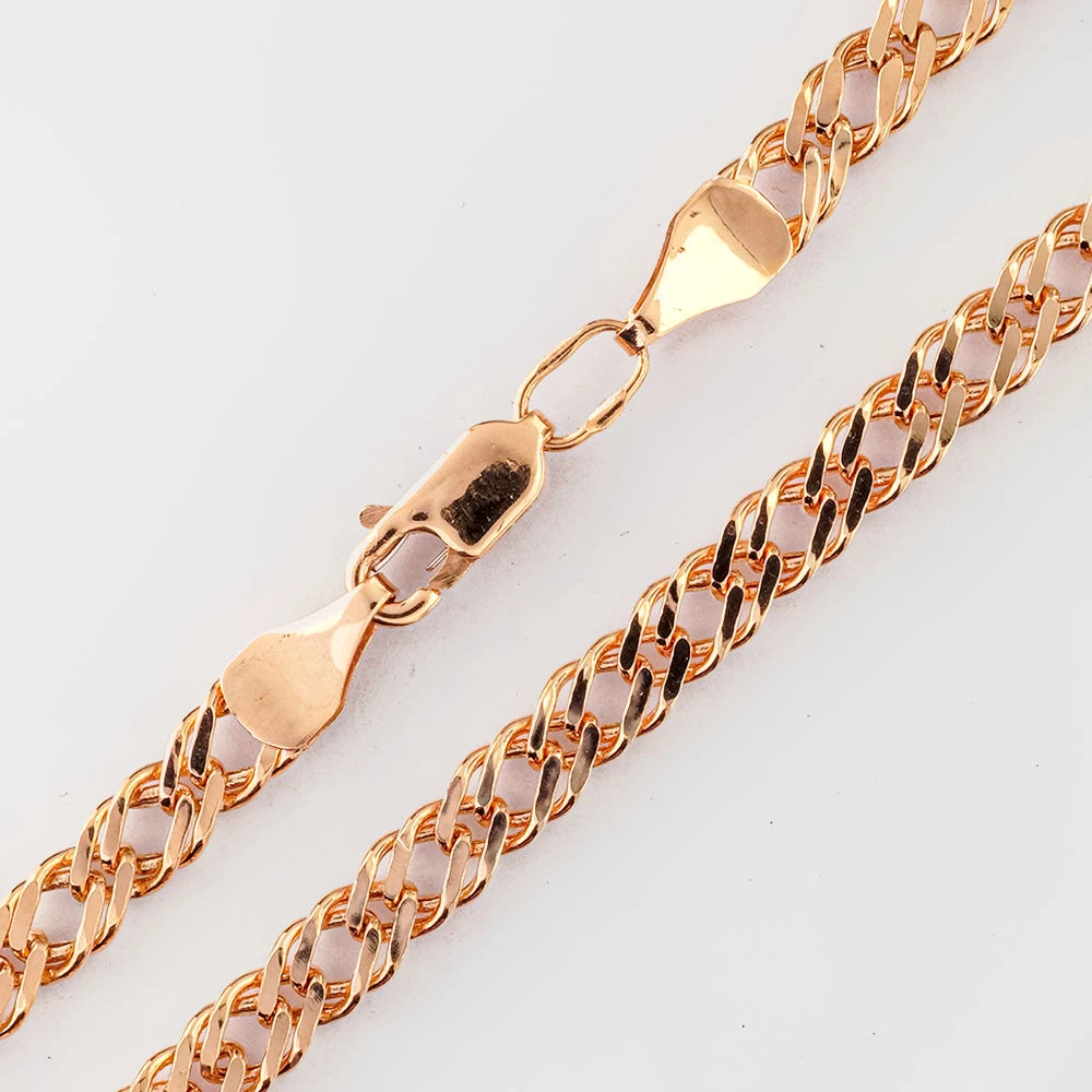 Браслет из красного золота 585 пробы