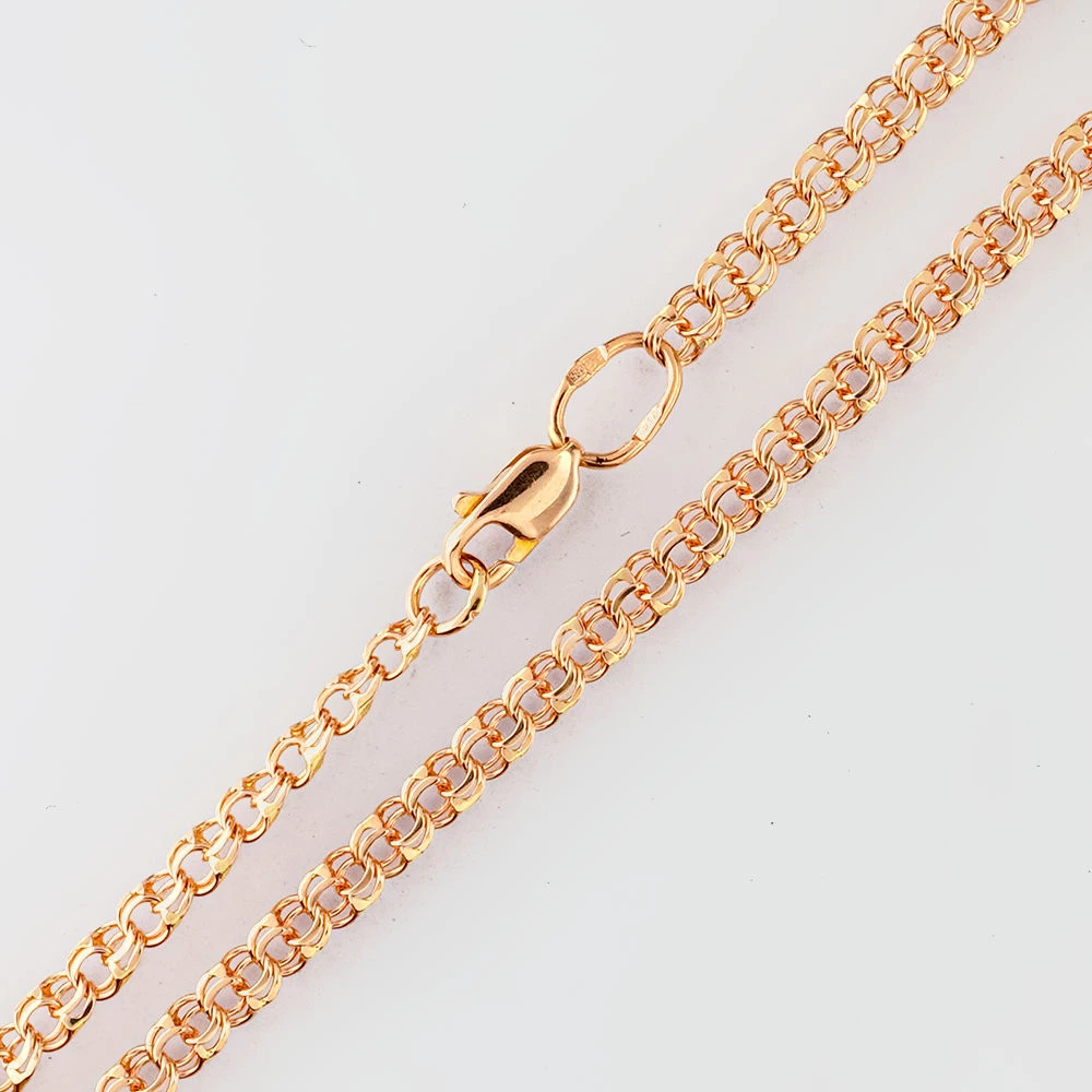 Браслет из красного золота 585 пробы