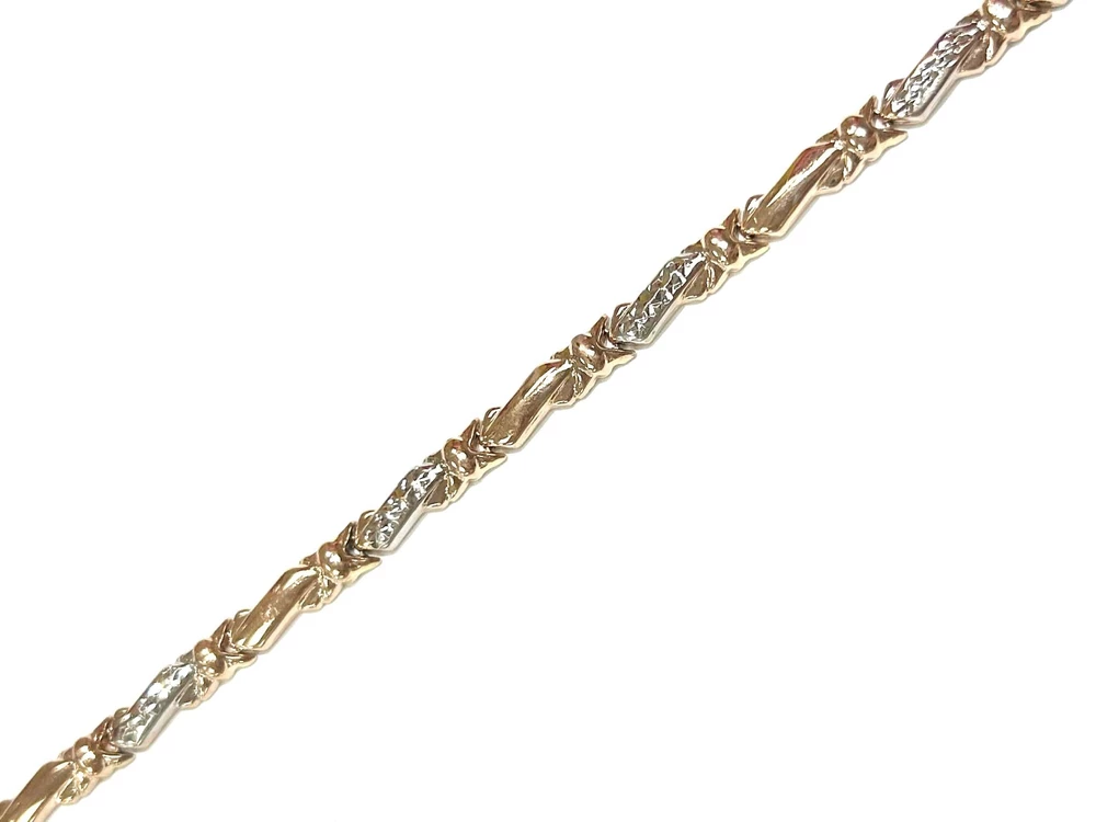 Браслет из красного золота 585 пробы