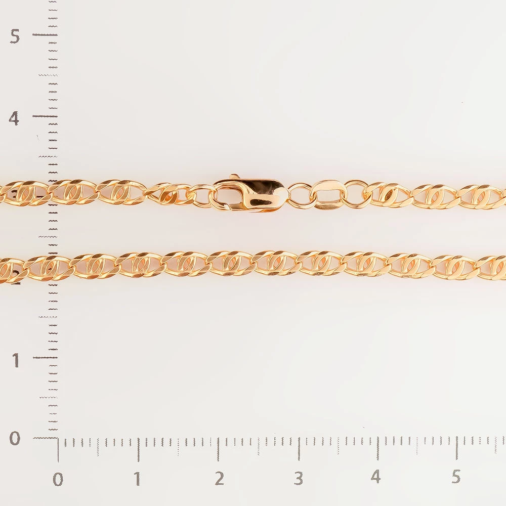 Браслет из красного золота 585 пробы