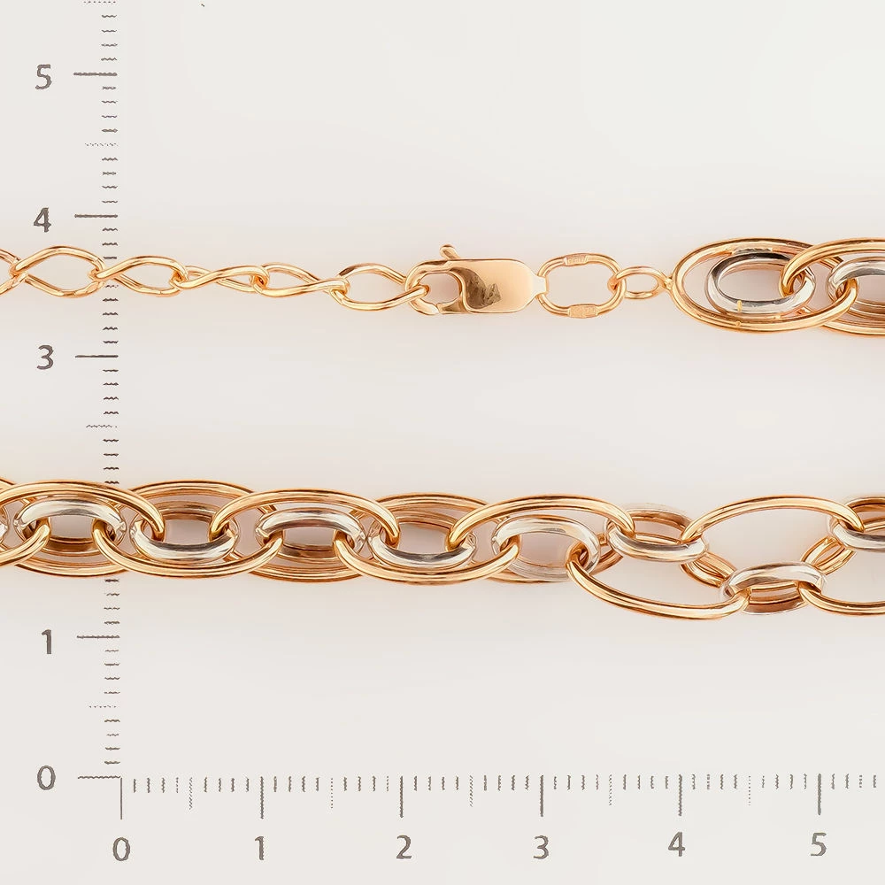 Браслет из красного золота 585 пробы