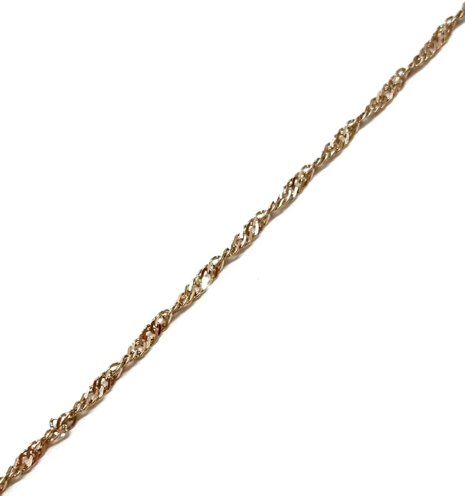 Браслет из красного золота 585 пробы