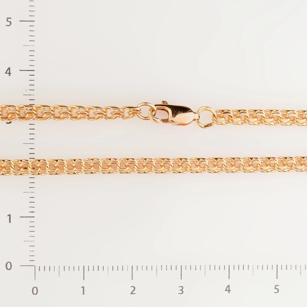 Браслет из красного золота 585 пробы