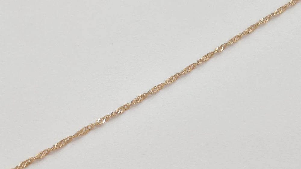 Браслет из красного золота 585 пробы