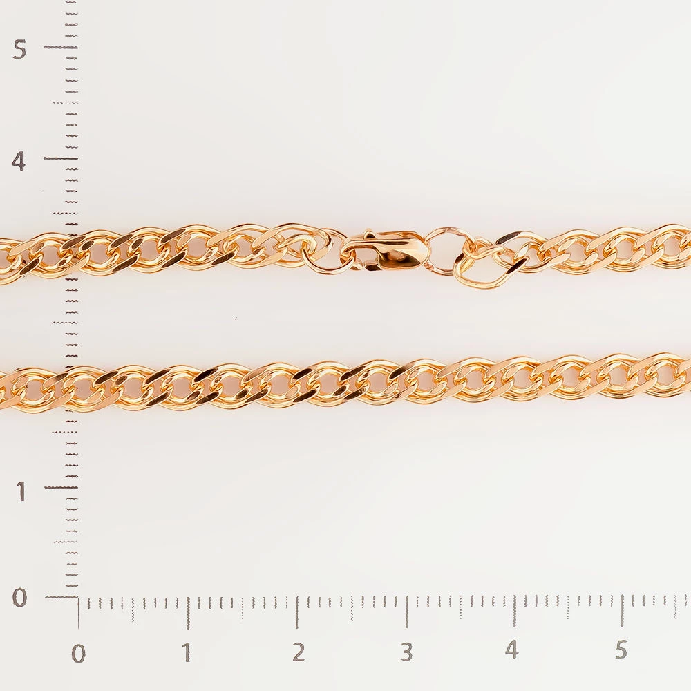 Браслет из красного золота 585 пробы