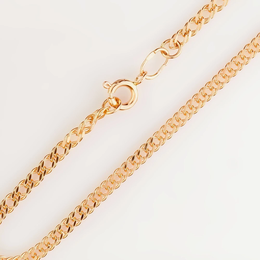 Браслет из красного золота 585 пробы