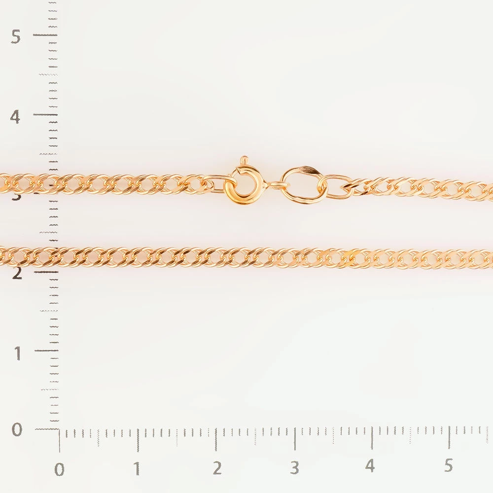 Браслет из красного золота 585 пробы