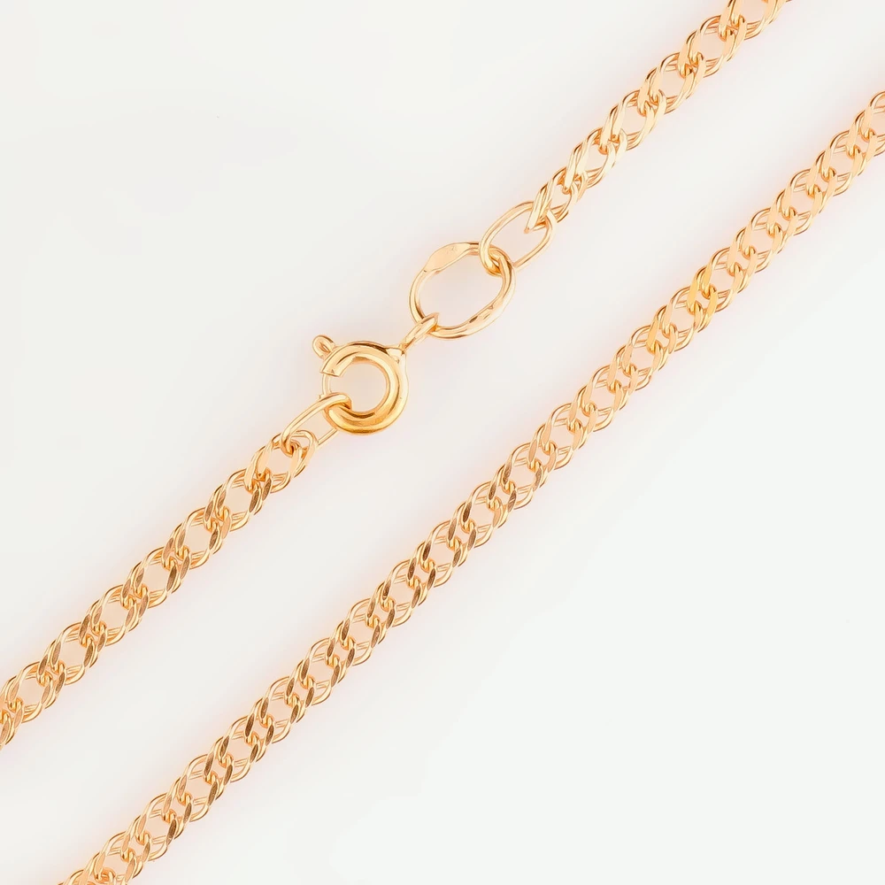 Браслет из красного золота 585 пробы