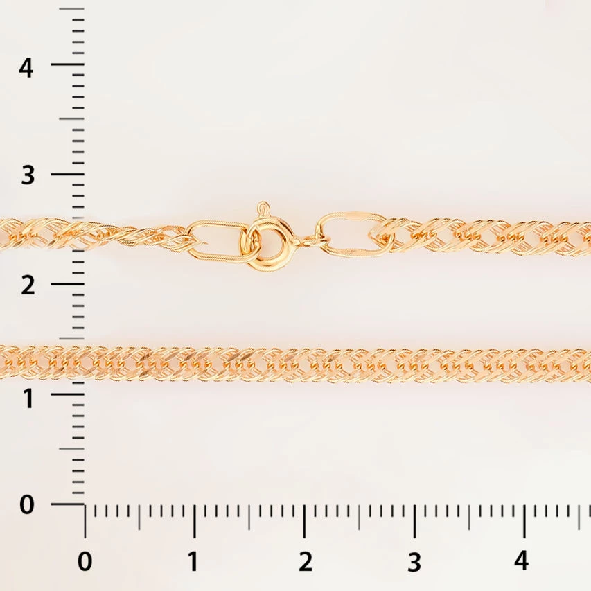 Браслет из красного золота 585 пробы