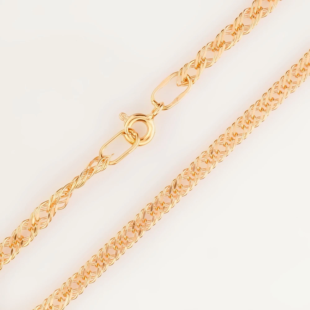 Браслет из красного золота 585 пробы