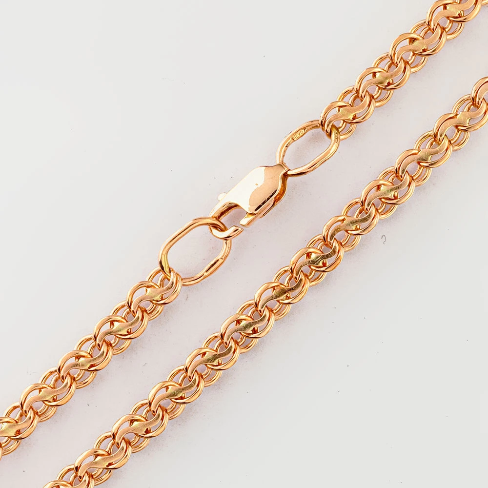 Браслет из красного золота 585 пробы